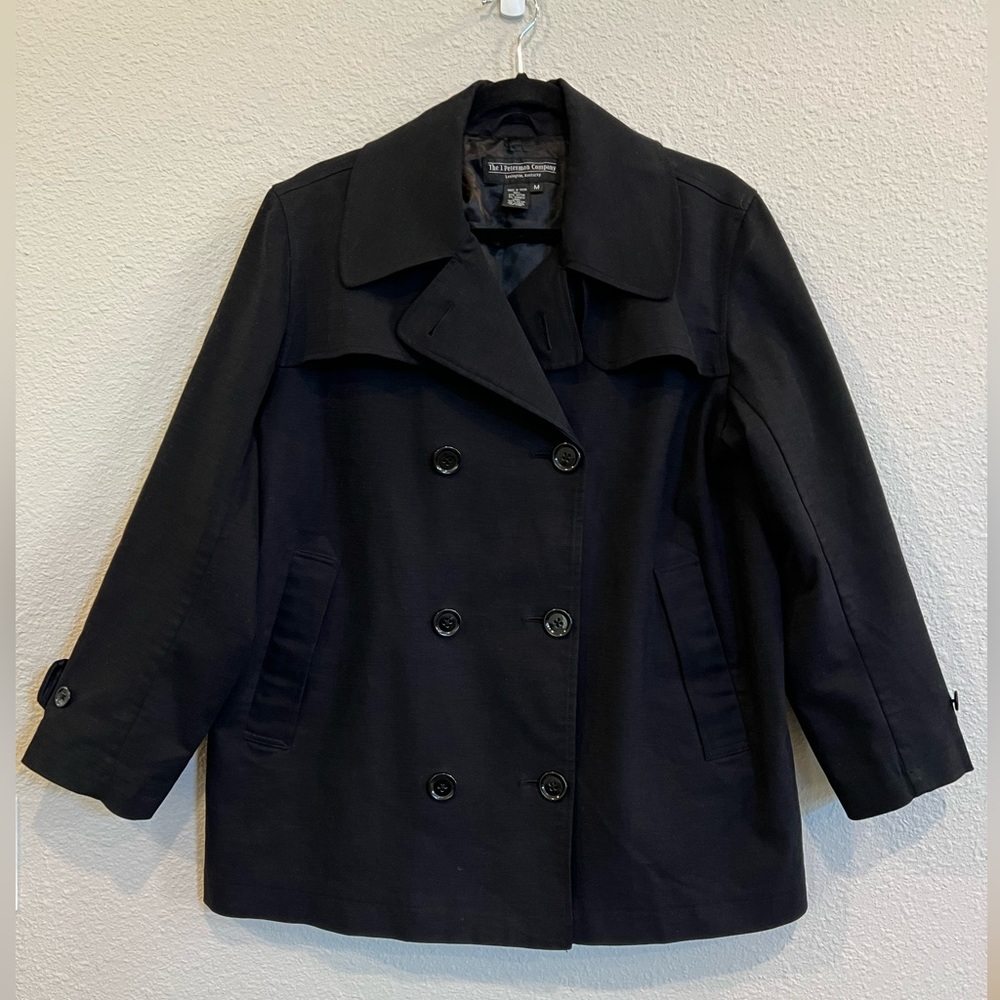 The J. Peterman Company Lexington, KY Men’s Peacoat medium black